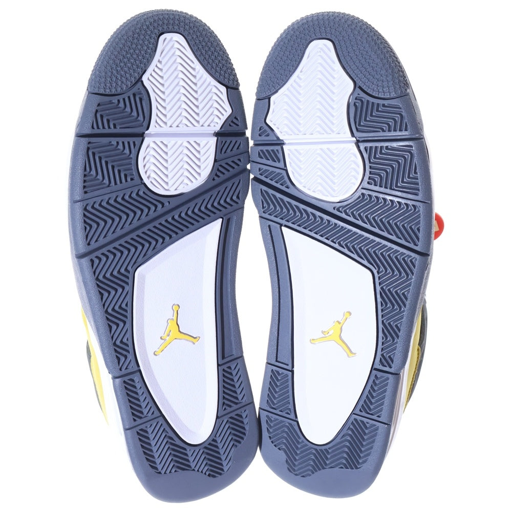 NIKE(ナイキ) AIR JORDAN 4 RETRO TOUR YELLOW CT8527-700 エアジョーダン 4 レトロ ハイカットスニーカー ツアーイエロー US10.5/28.5cm イエロー