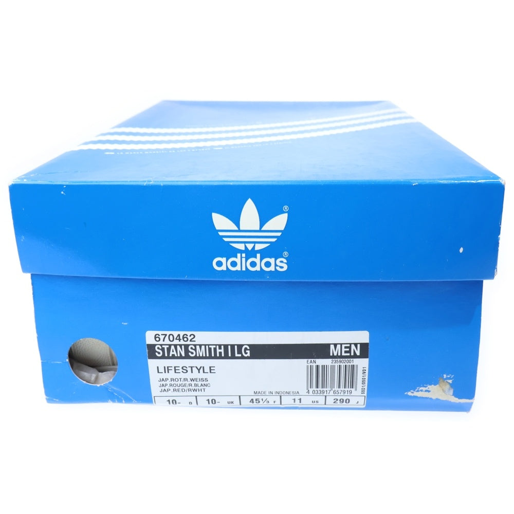 adidas(アディダス) 【観賞用2002年製】Stan Smith 670462 スタンスミス ローカットスニーカー US11/29.0cm ホワイト/レッド