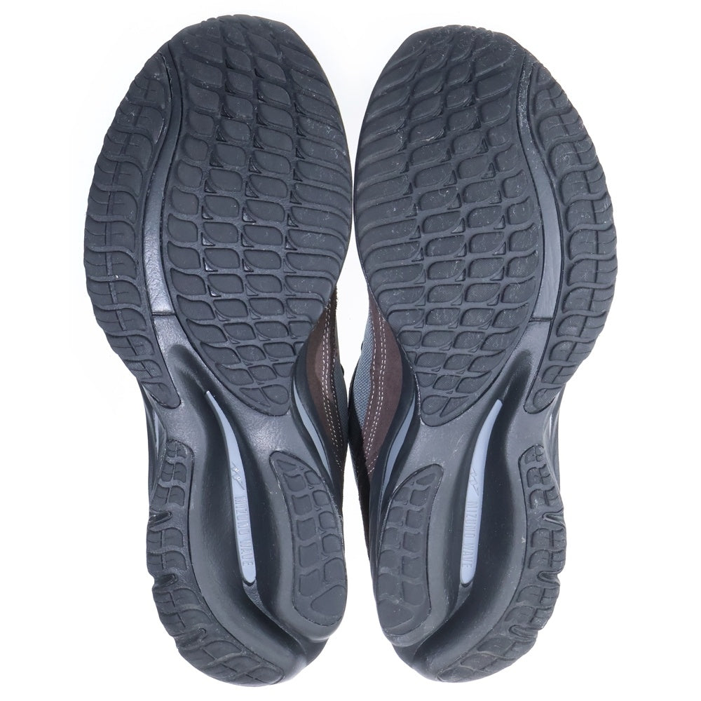 MIZUNO(ミズノ) Wave Rider 8 D1GA330925 ウェーブライダー ローカットスニーカー ブラック/ブラウン US9.5/27.5cm