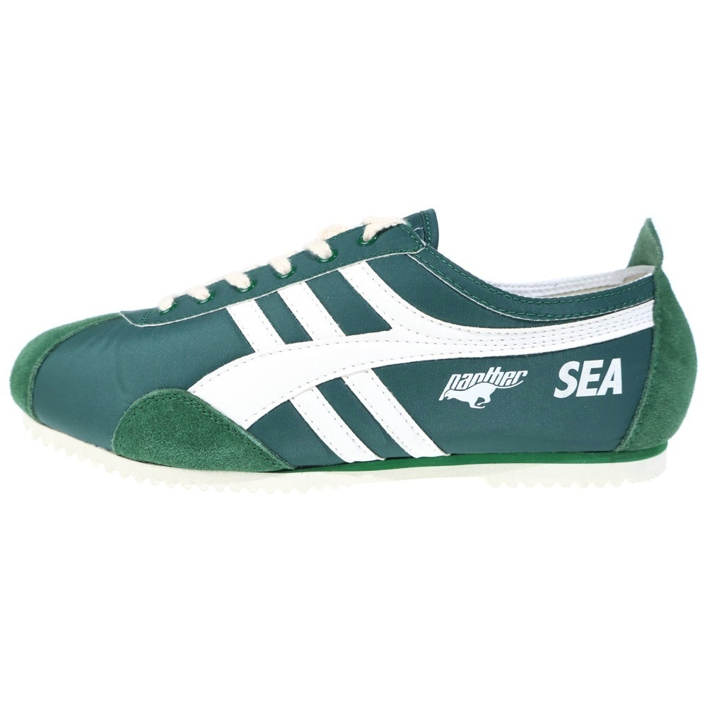NO BRAND(ノーブランド) PANTHER (パンサー) ×WIND AND SEA PTJ-0027 ローカットスニーカー グリーン US8/26.0cm