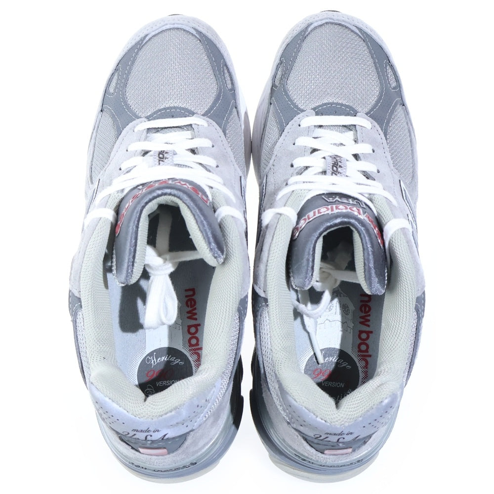 New Balance(ニューバランス) 990V3 M990GY3 ローカットスニーカー US7/25.0cm グレー