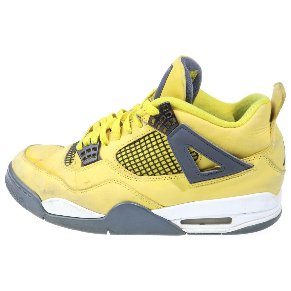 NIKE(ナイキ) AIR JORDAN 4 RETRO TOUR YELLOW CT8527-700 エアジョーダン 4 レトロ ハイカットスニーカー ツアーイエロー US10.5/28.5cm イエロー