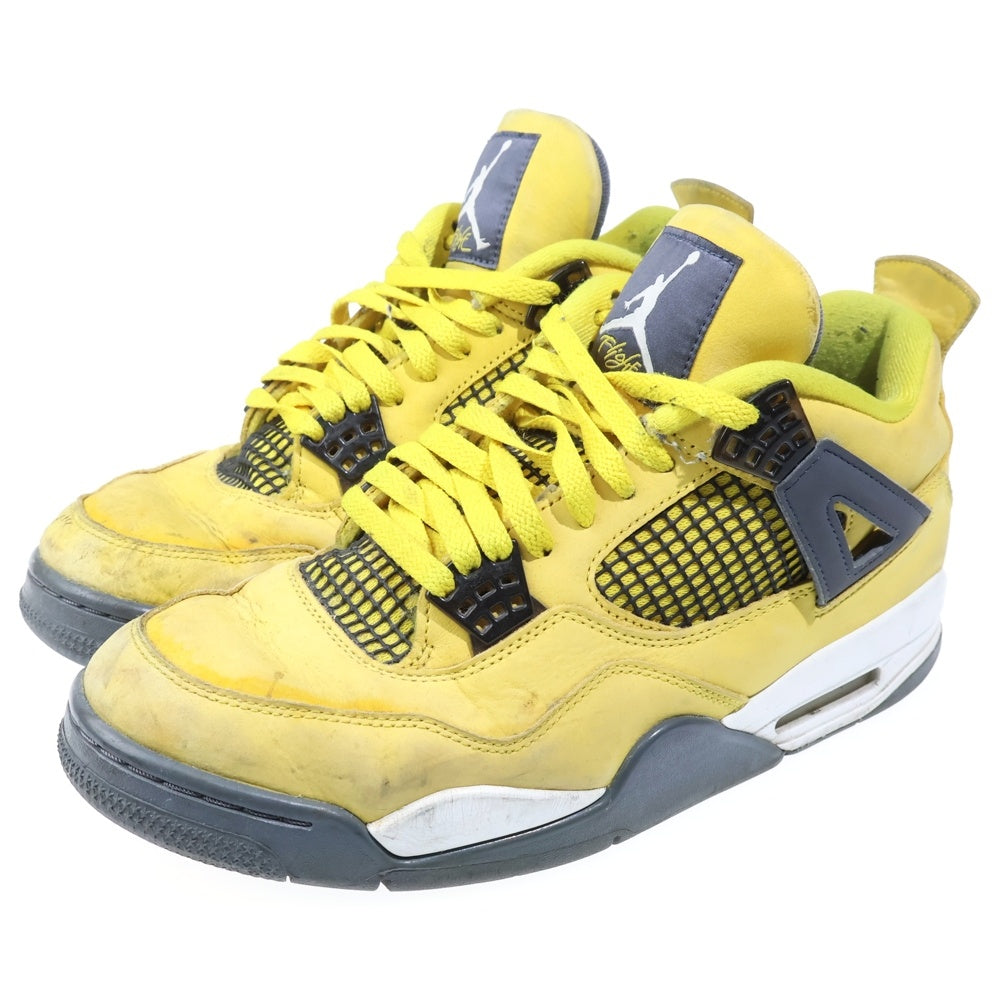 NIKE(ナイキ) AIR JORDAN 4 RETRO TOUR YELLOW CT8527-700 エアジョーダン 4 レトロ ハイカットスニーカー ツアーイエロー US10.5/28.5cm イエロー
