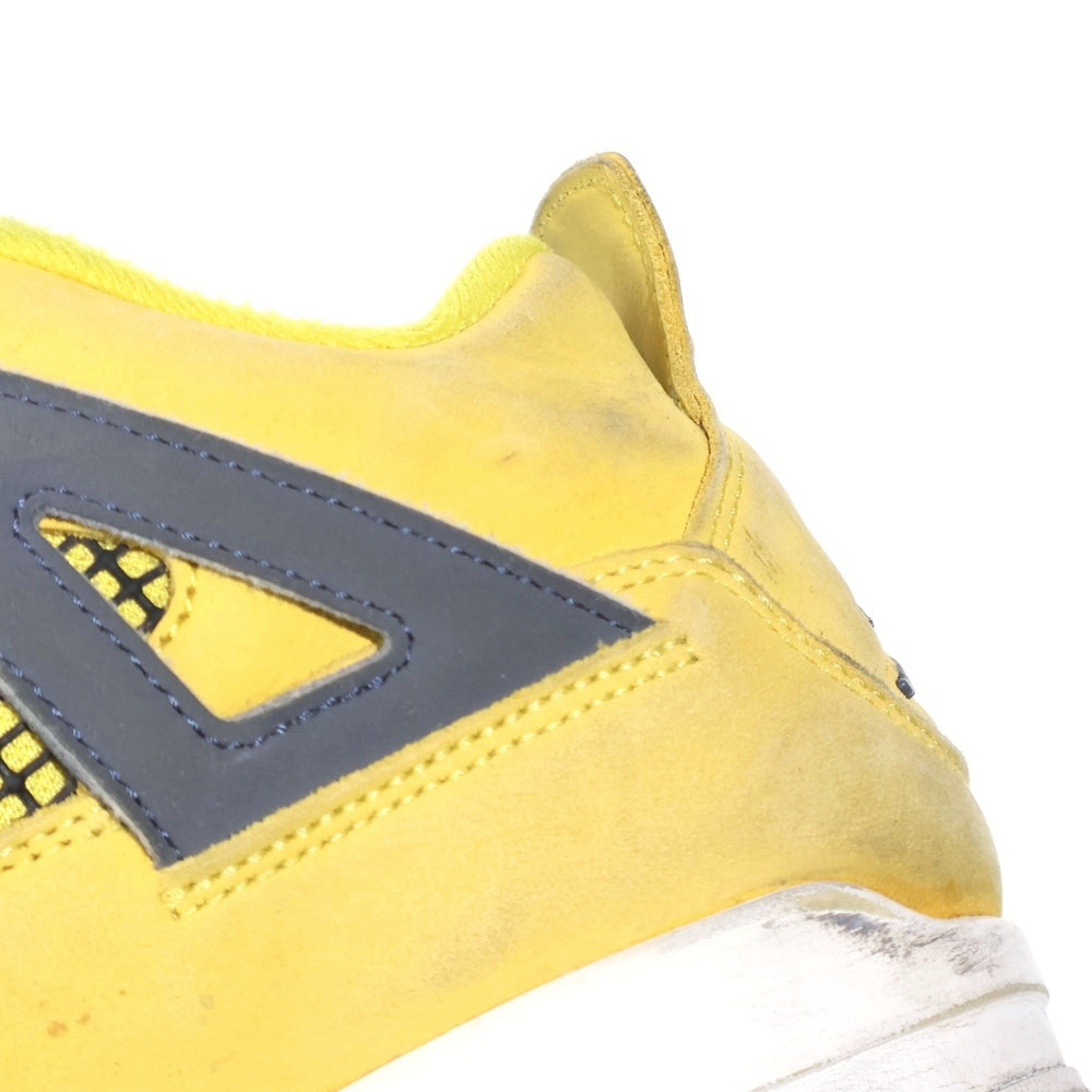 NIKE(ナイキ) AIR JORDAN 4 RETRO TOUR YELLOW CT8527-700 エアジョーダン 4 レトロ ハイカットスニーカー ツアーイエロー US10.5/28.5cm イエロー