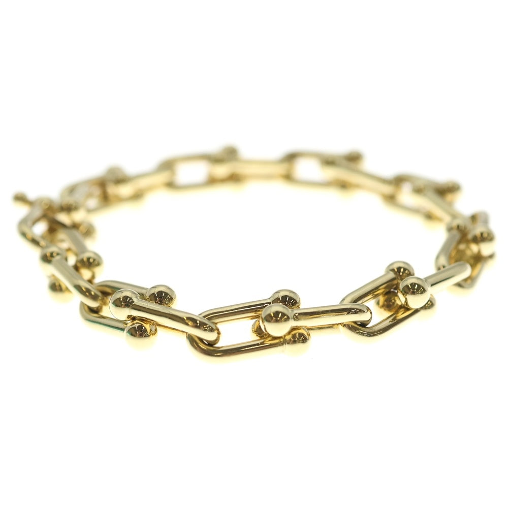 TIFFANY & Co.(ティファニー) K18YG HardWear ハードウェア ミディアムリンクブレスレット イエローゴールド