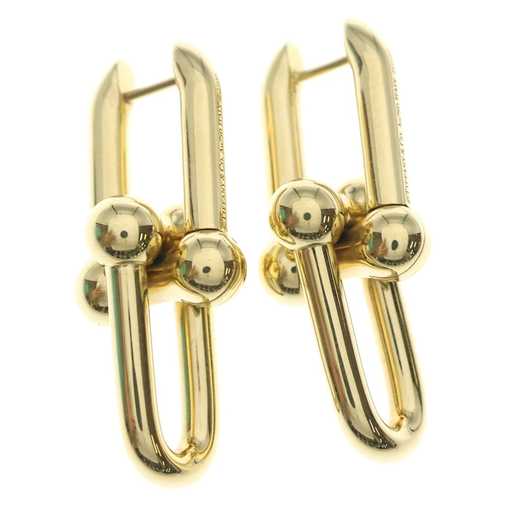 TIFFANY & Co.(ティファニー) K18YG HardWear ハードウェア ラージリンクピアス イエローゴールド