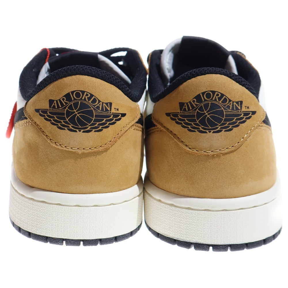 NIKE(ナイキ) AIR JORDAN 1 LOW OG ROOKIE OF THE YEAR SAIL AND GOLDEN HARVEST CZ0790-107 エア ジョーダン 1 ローカットスニーカー US9/27.0cm