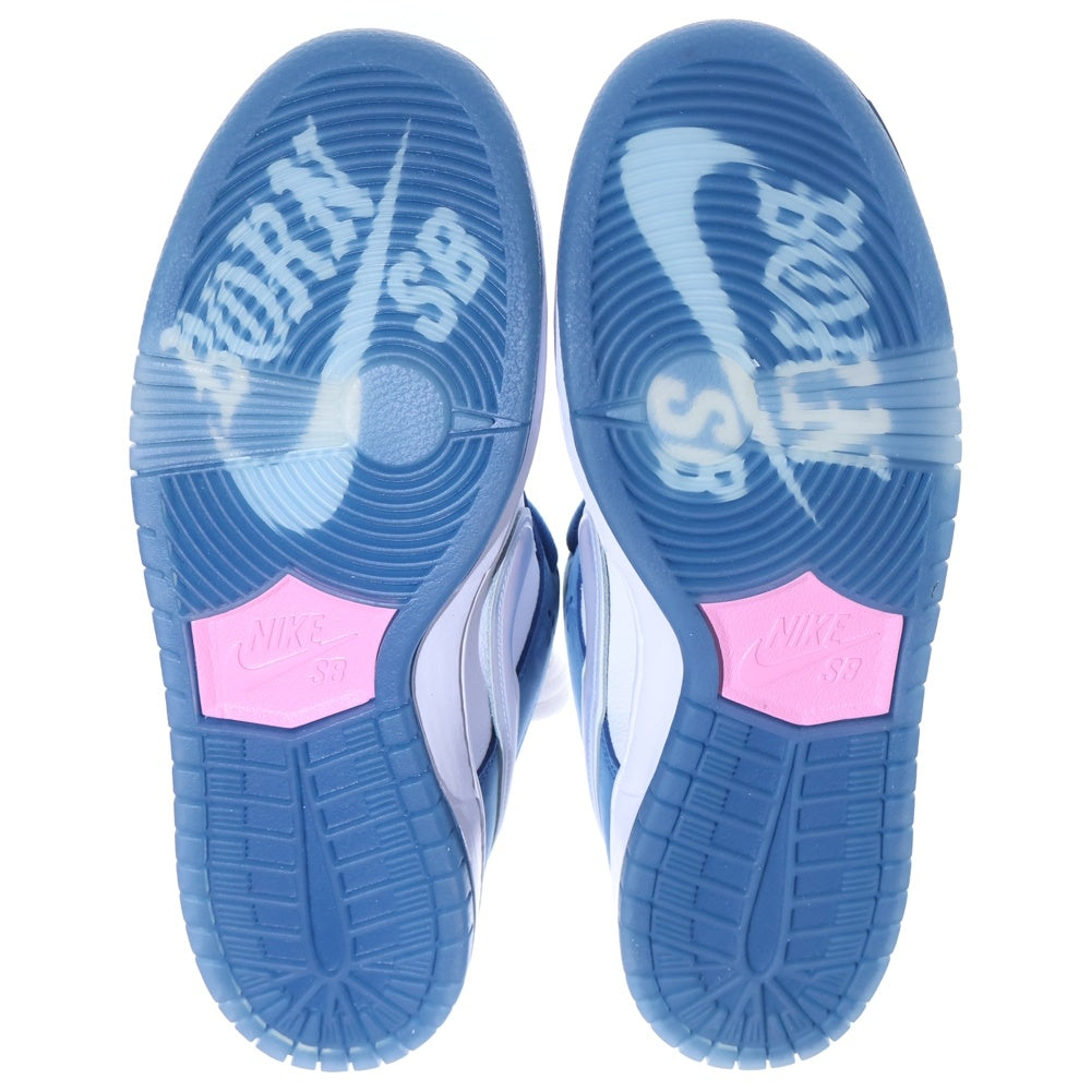 NIKE SB(ナイキエスビー) ×BORN X RAISED DUNK LOW PRO QS ONE BLOCK AT A TIME FN7819-400 ボーンアンドレイズド SBダンク ロー プロ ローカットスニーカー US10/28.0cm