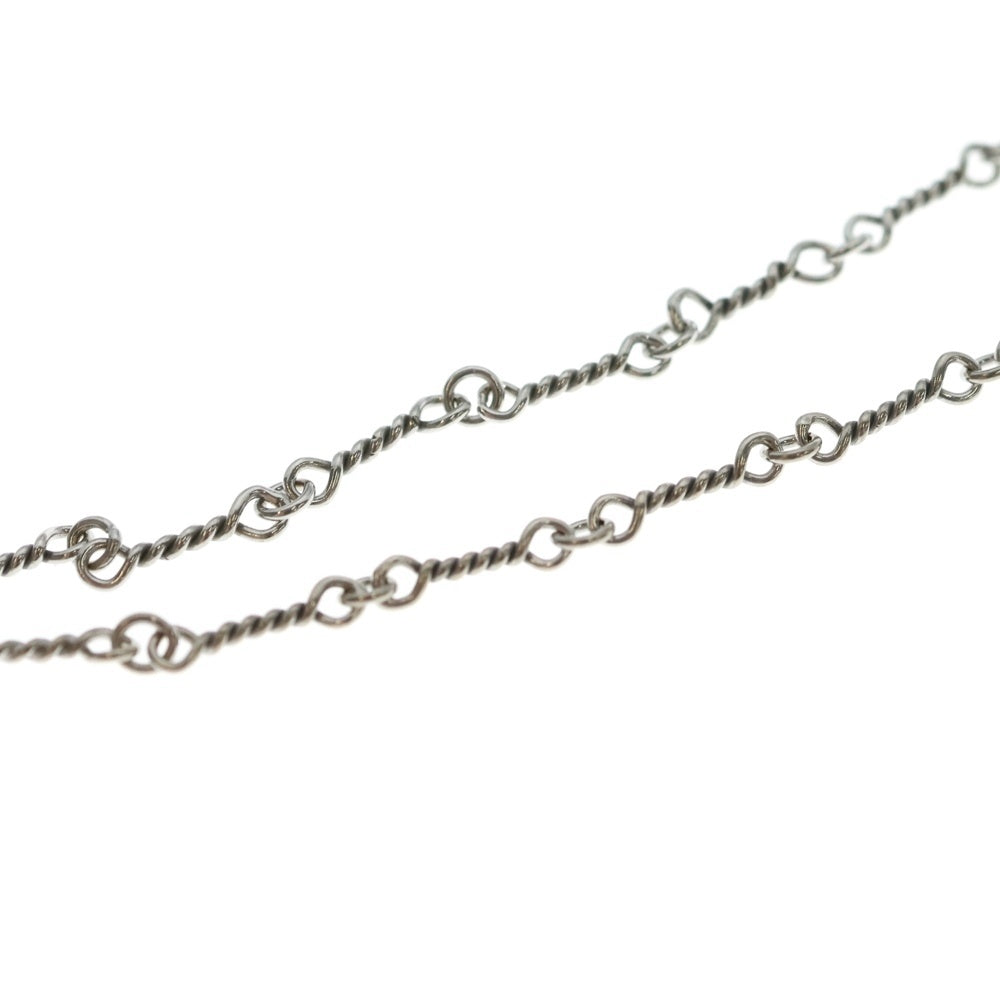 CHROME HEARTS(クロムハーツ) OLD 18KWG NECKCHAIN T16 オールド ツイストチェーンネックレス 16inch ホワイトゴールド