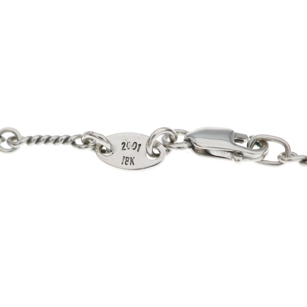 CHROME HEARTS(クロムハーツ) OLD 18KWG NECKCHAIN T16 オールド ツイストチェーンネックレス 16inch ホワイトゴールド