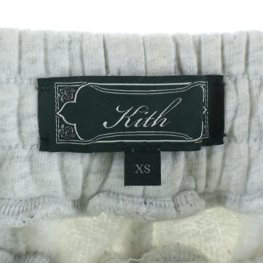 KITH(キス) ミニロゴコットンスウェットパンツ グレー 24-030-060-0006-7-0
