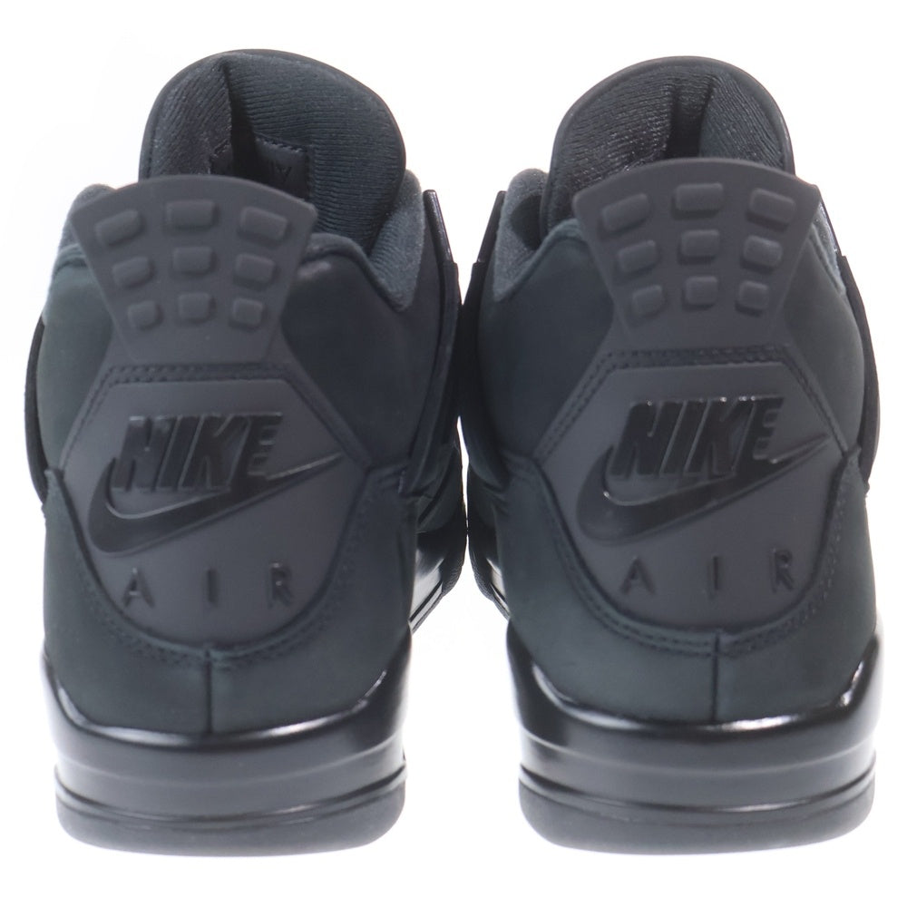 NIKE(ナイキ) AIR JORDAN 4 BLACK CAT FV5029‐010 エアジョーダン4 ブラックキャット ハイカットスニーカー US9.5/27.5cm ブラック