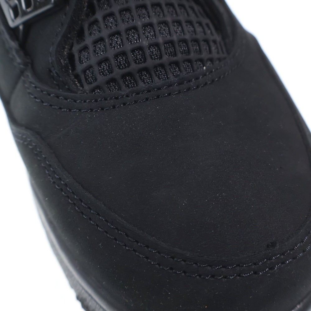 NIKE(ナイキ) AIR JORDAN 4 BLACK CAT FV5029‐010 エアジョーダン4 ブラックキャット ハイカットスニーカー US9.5/27.5cm ブラック