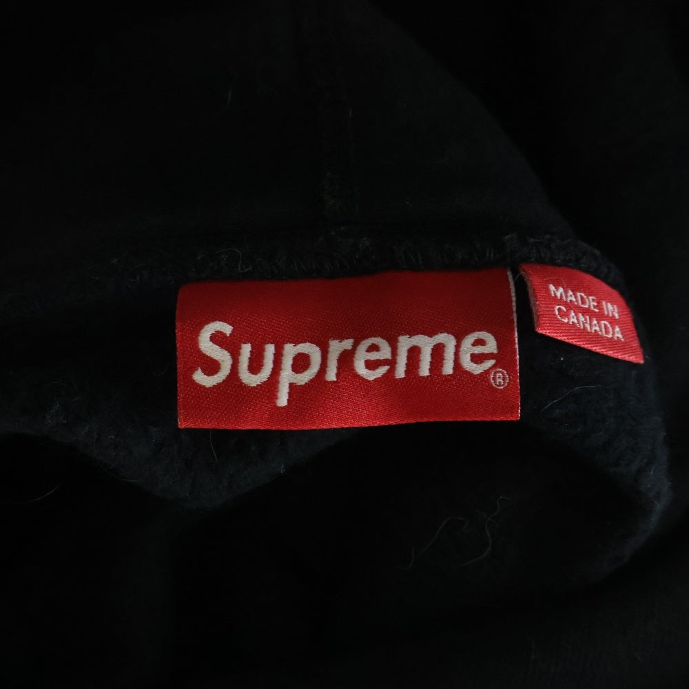SUPREME(シュプリーム) 21SS KAWS Chalk Logo Hooded Sweatshirt カウズチョーク スウェットプルオーバーパーカー ブラック
