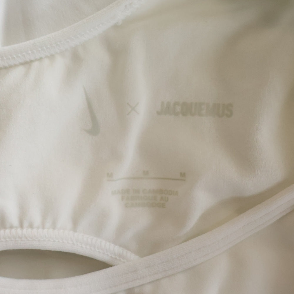 NIKE(ナイキ) xJacquemus La Robe ジャックムス 半袖ワンピース DN3244-100 ホワイト レディース