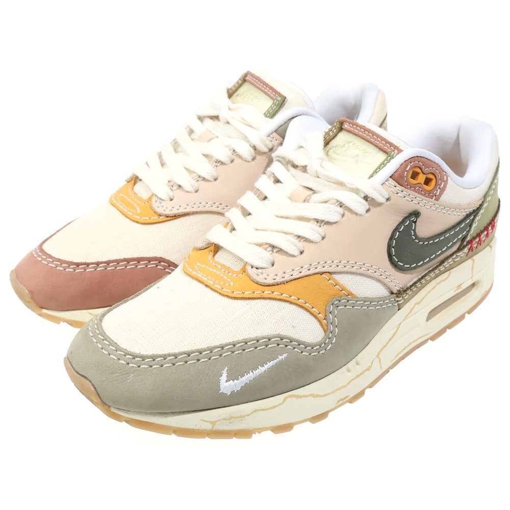 NIKE(ナイキ) WMNS AIR MAX 1 PRM DQ8656-133 ウィメンズ エアマックス ローカットスニーカー ブラウン US9.5/26.5cm