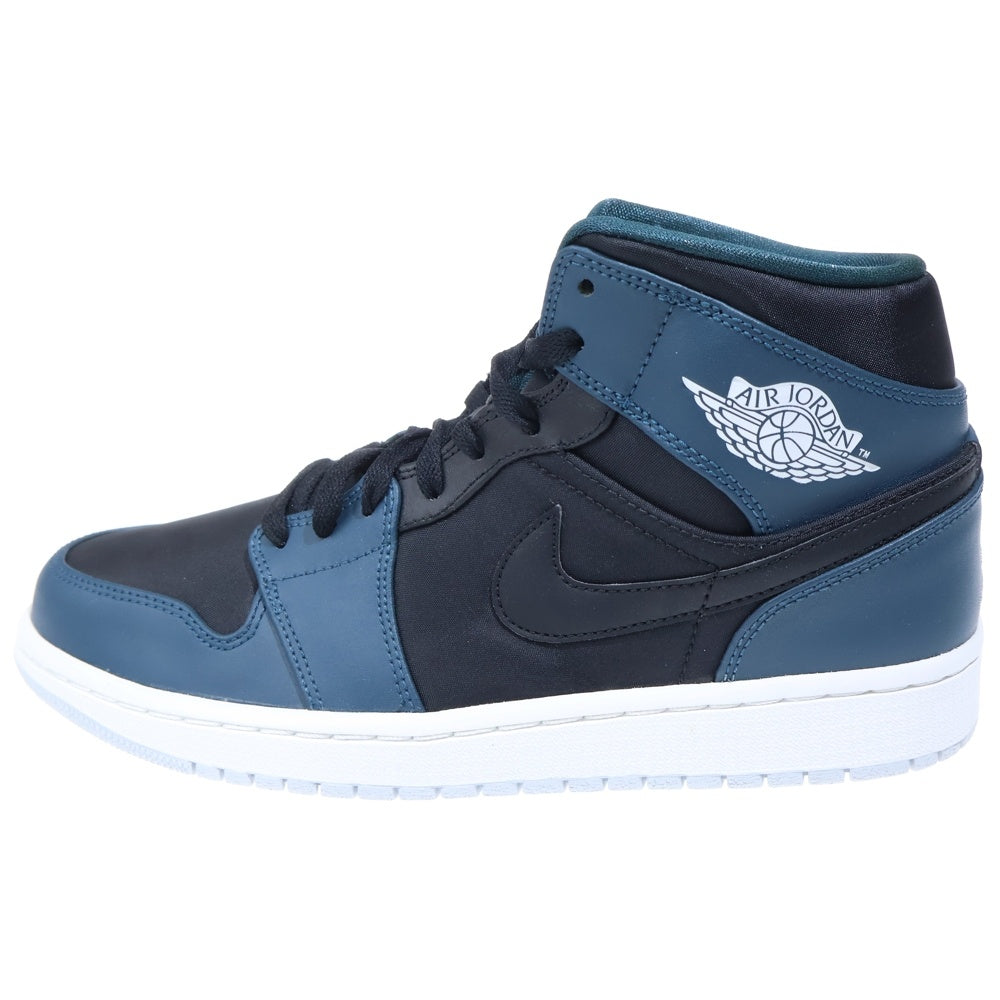NIKE(ナイキ) 【観賞用2013年製】AIR JORDAN 1 MID NIGHT SHADE 554724-016 エアジョーダン1 ナイトシャドー ミッドカットスニーカー US9.5/27.5cm ブラック