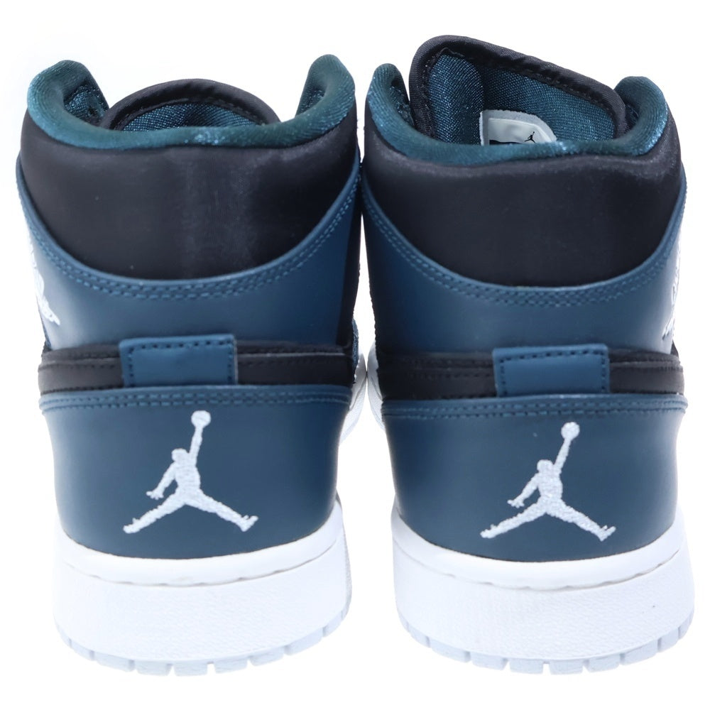 NIKE(ナイキ) 【観賞用2013年製】AIR JORDAN 1 MID NIGHT SHADE 554724-016 エアジョーダン1 ナイトシャドー ミッドカットスニーカー US9.5/27.5cm ブラック