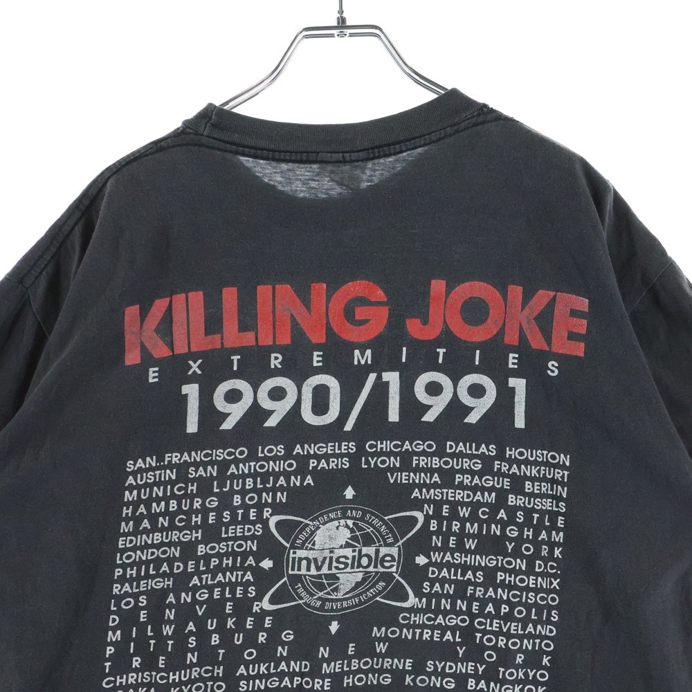 VINTAGE(ヴィンテージ) 90s Killing Joke Tour Tee キリングジョーク ツアー半袖Tシャツ ブラック