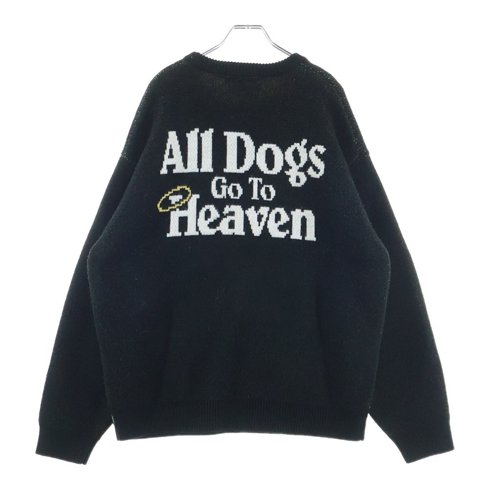 SUPREME(シュプリーム) 25AW All Dogs Go To Heaven Sweater オール ドッグス ゴートゥヘブン ニット セーター ブラック