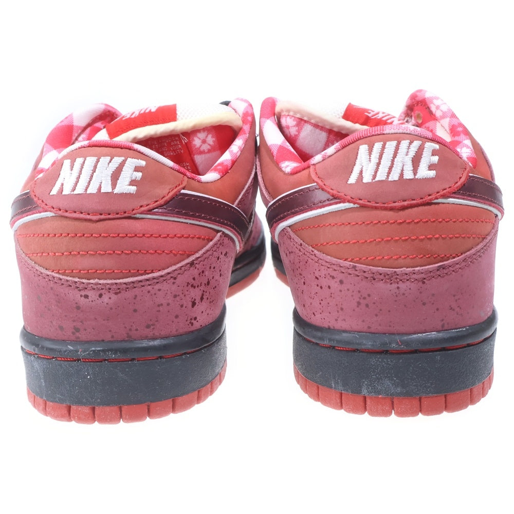 NIKE SB(ナイキエスビー) 【観賞用2008年製】×CONCEPTS DUNK LOW RED LOBSTER 313170-661 コンセプツ ダンク レッドロブスター ローカットスニーカー US10/28.0cm レッド