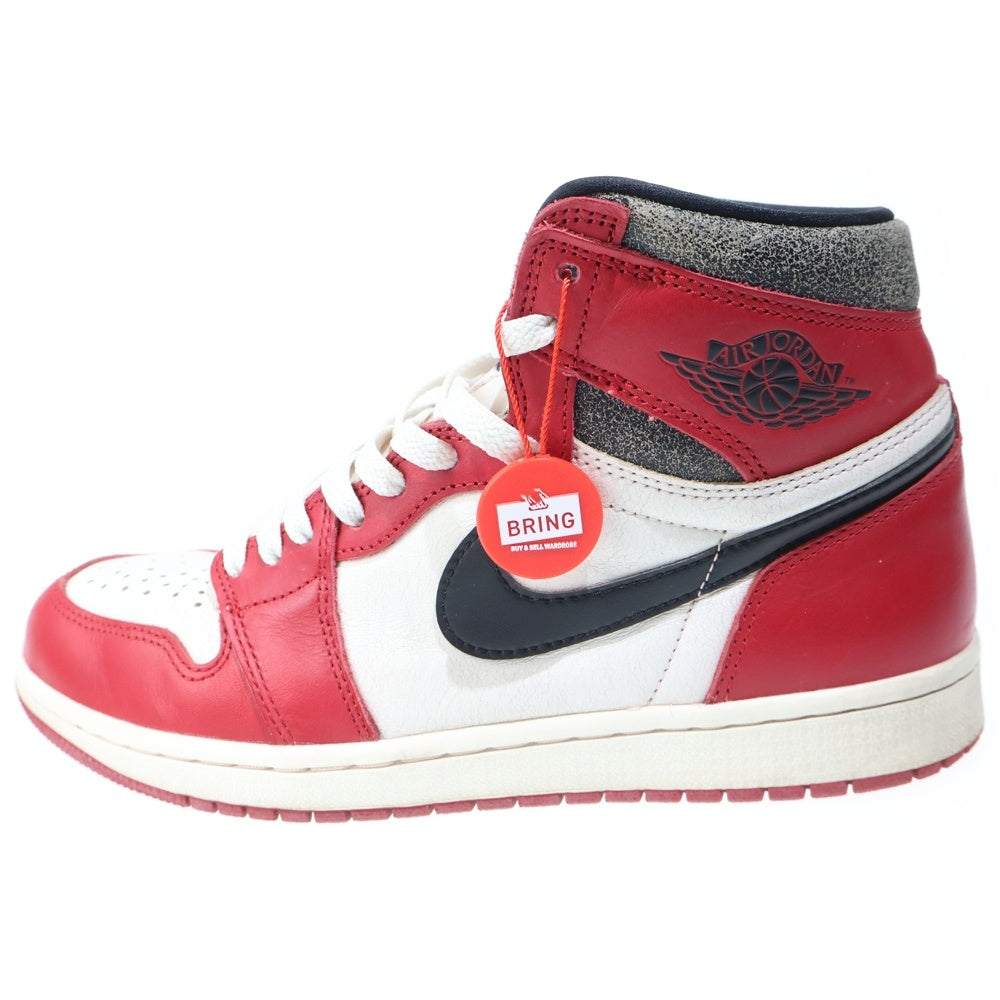NIKE(ナイキ) AIR JORDAN 1 HIGH OG CHICAGO LOST & FOUND DZ5485-612 エアジョーダン1 シカゴ ロストアンドファウンド ハイカットスニーカー US9/27.0cm