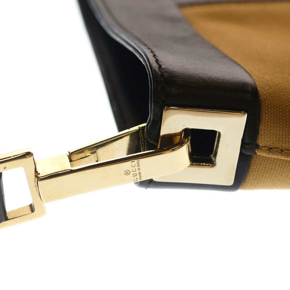 GUCCI(グッチ) シェリーライン キャンバス ハンドバッグ 001 4231 ブラウン レディース