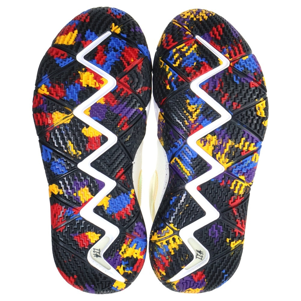 NIKE(ナイキ) KYRIE 4 NCAA 943807-104 カイリー 4 ハイカットスニーカー US9/27.0cm ホワイト
