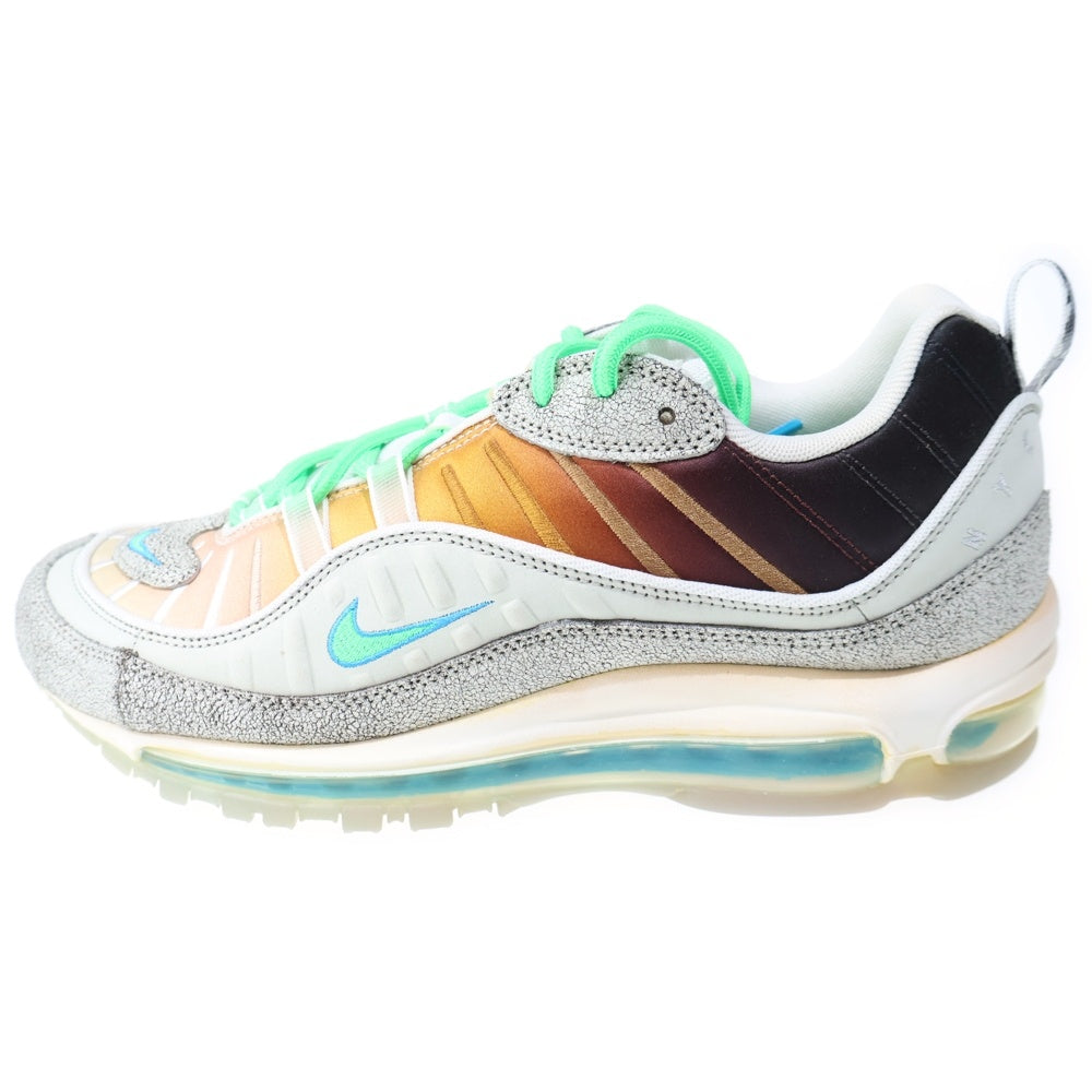 NIKE(ナイキ) AIR MAX 98 OA GS LA MEZCLA CI1502-001 エアマックス オンエア バストグレー ローカットスニーカー US9.5/27.5cm マルチ