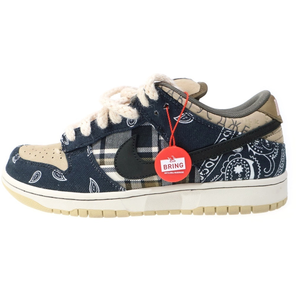 NIKE SB(ナイキエスビー) ×TRAVIS SCOTT SB DUNK LOW PRM QS CACTUS JACK CT5053-001 トラヴィススコット SBダンクロー カクタスジャック ローカットスニーカー US9/27.0cm マルチ