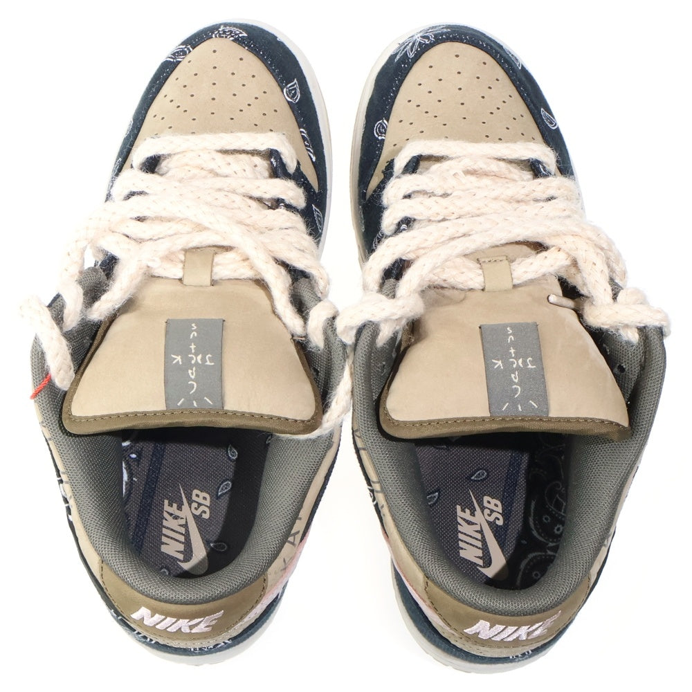 NIKE SB(ナイキエスビー) ×TRAVIS SCOTT SB DUNK LOW PRM QS CACTUS JACK CT5053-001 トラヴィススコット SBダンクロー カクタスジャック ローカットスニーカー US9/27.0cm マルチ