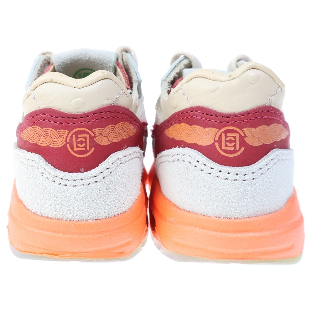 NIKE(ナイキ) ×CLOT TD AIR MAX 1 KISS OF DEATH DH2492-100 クロット エアマックス1 キス オブ デス ローカットスニーカー US3C/9.0cm ブラウン キッズ