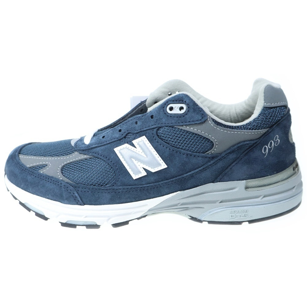 New Balance(ニューバランス) MR993NV スエードメッシュ ローカットスニーカー ネイビー US9/27.0cm