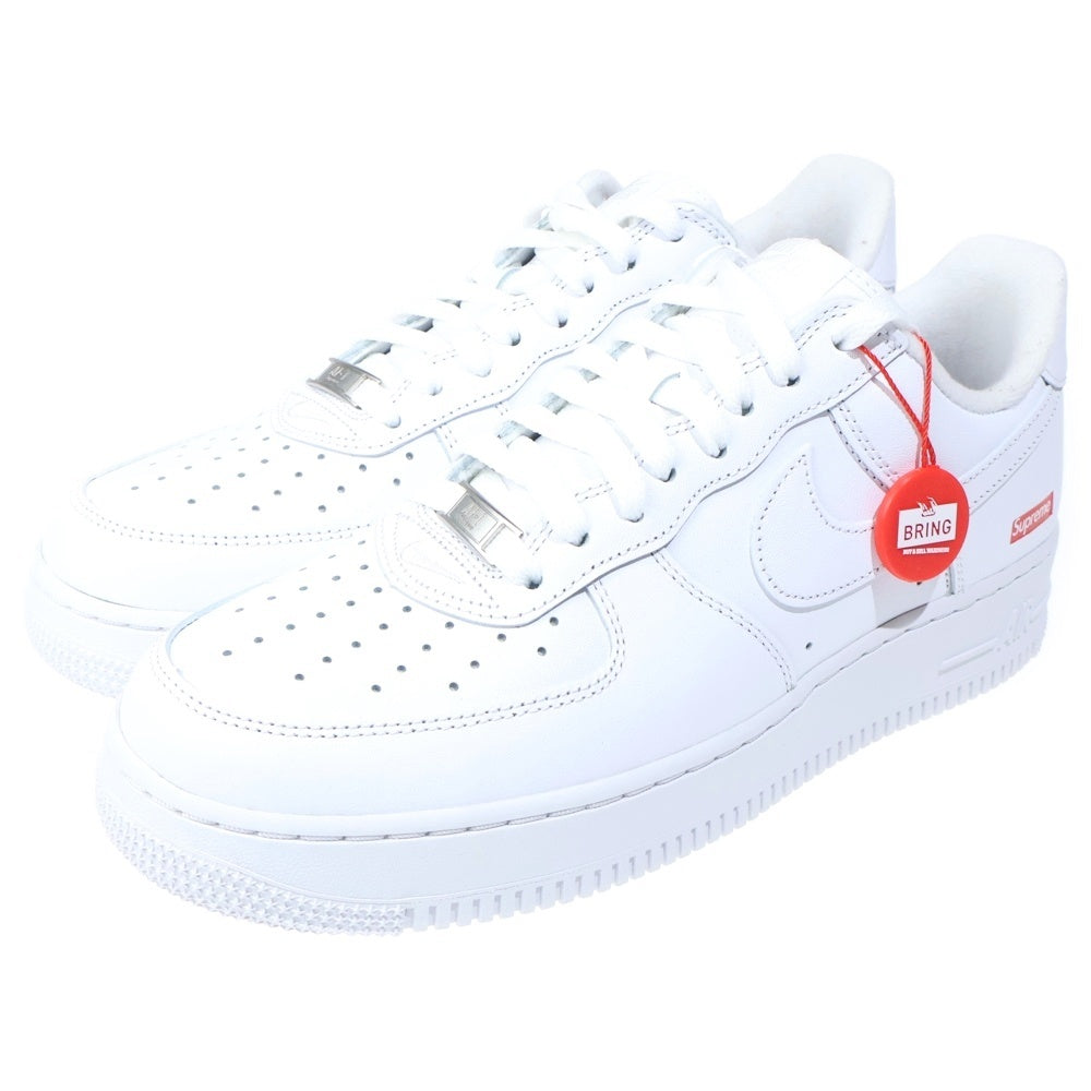 SUPREME(シュプリーム) ×NIKE AIR FORCE 1 LOW CU9225-100 シュプリーム エア フォース ローカットスニーカー US9/27.0cm ホワイト