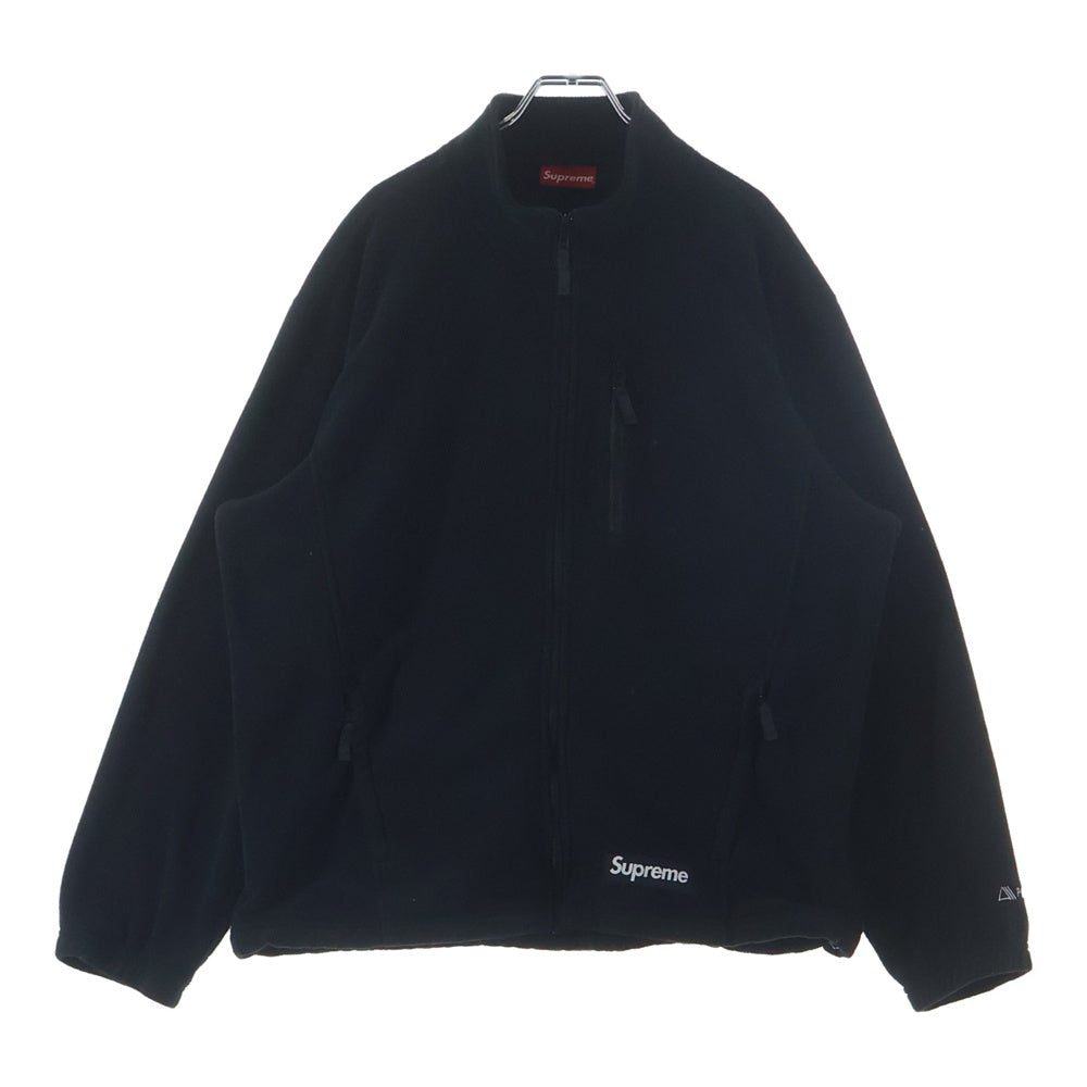 SUPREME(シュプリーム) 22AW Polartec Zip Jacket ポーラーテック ジップアップ フリース ジャケット ブラック