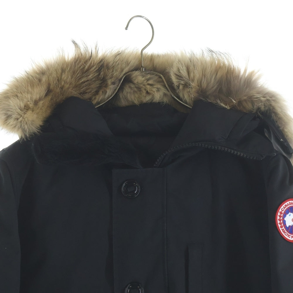 CANADA GOOSE(カナダグース) JASPER ジャスパー ファーフーデッド ダウンジャケット ブラック 3438JM