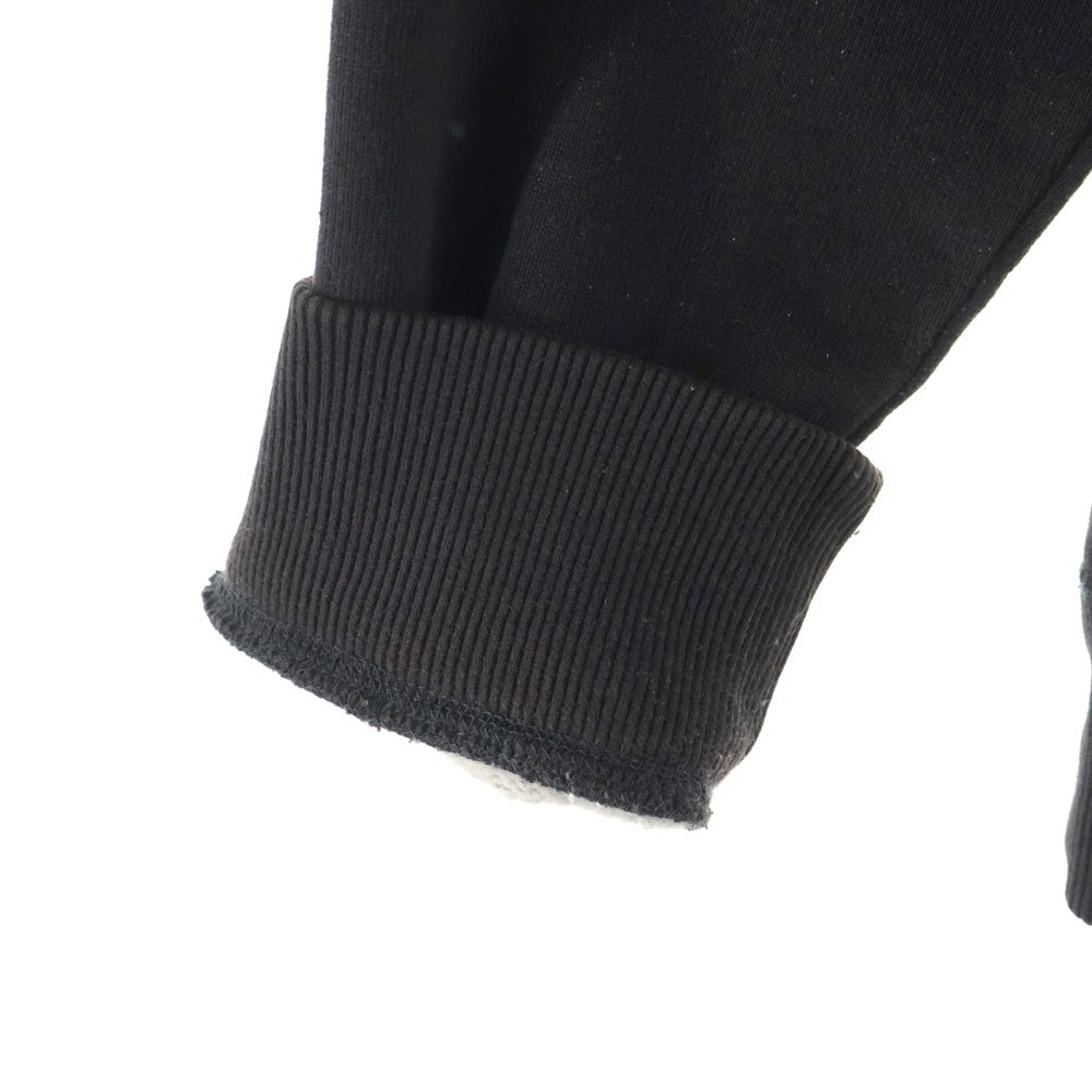 CHROME HEARTS(クロムハーツ) GRP Y NOT ワイノット ヴァーティカルロゴダガー刺繍スウェットプルオーバーパーカー グレー