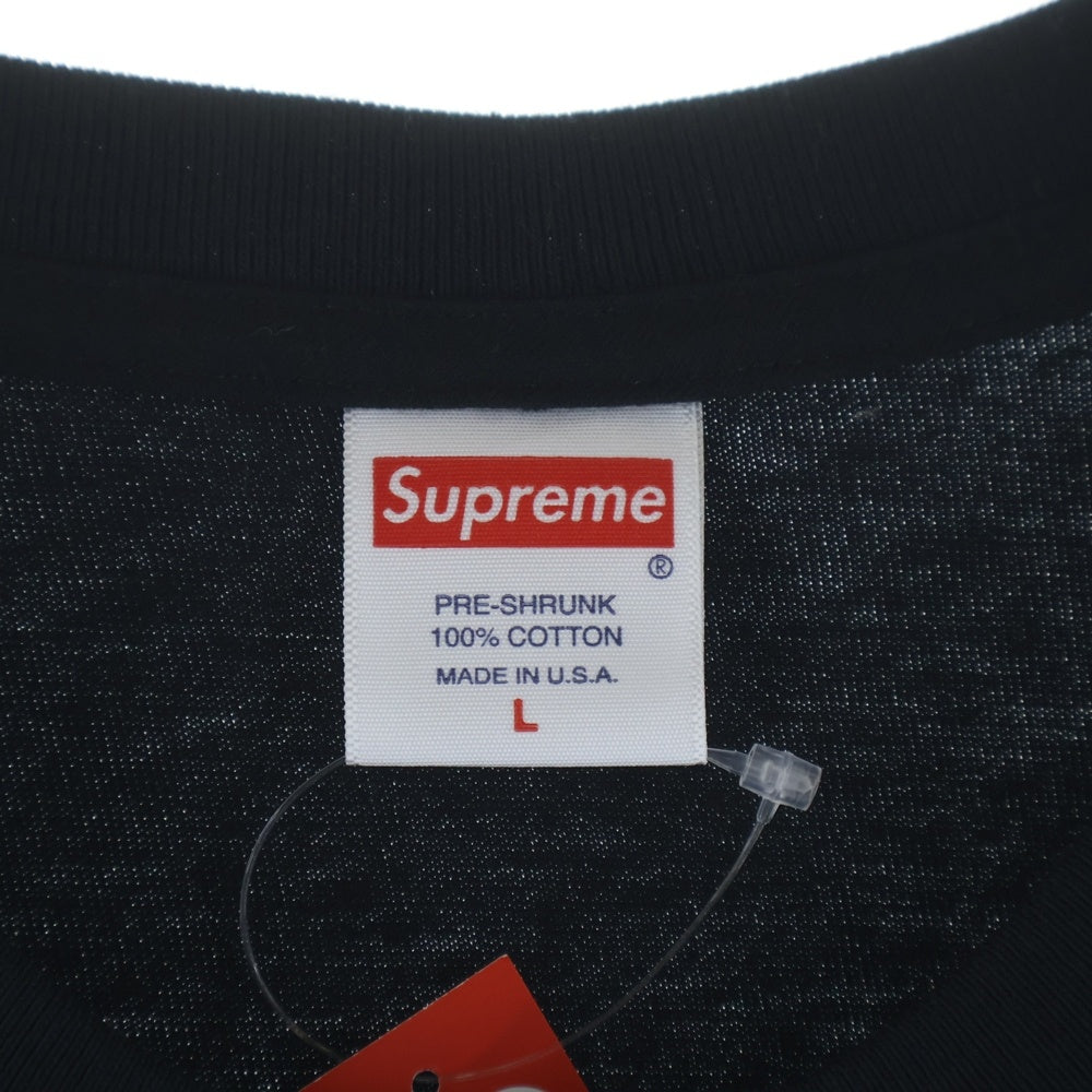 SUPREME(シュプリーム) 21AW Rick Rubin Tee リック ルービン フォトデザイン クルーネック カットソー 半袖Tシャツ ブラック