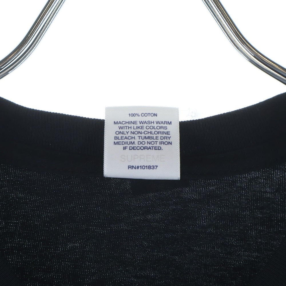 SUPREME(シュプリーム) 21AW Rick Rubin Tee リック ルービン フォトデザイン クルーネック カットソー 半袖Tシャツ ブラック