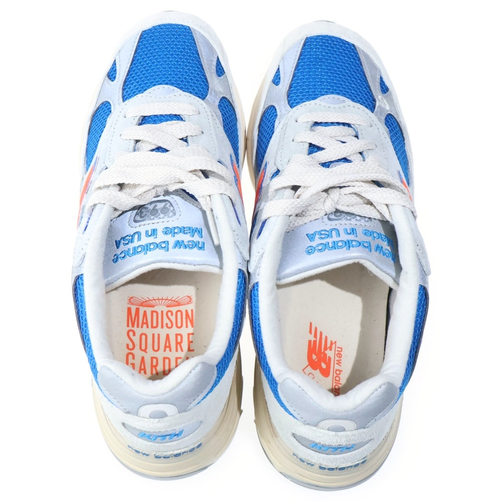 New Balance(ニューバランス) ×KITH Madison Square Garden マディソンスクエアガーデン ローカットスニーカー U993MS US8.5/26.5cm ホワイト/ブルー