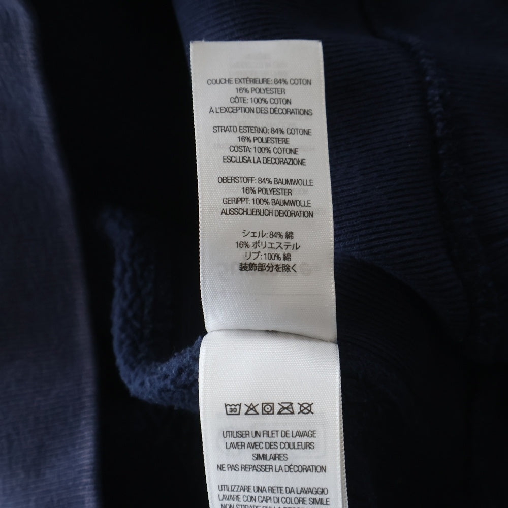 SUPREME(シュプリーム) 25SS Washed Box Logo Crewneck ウォッシュド加工 ボックスロゴ クルーネック スウェットトレーナー ネイビー
