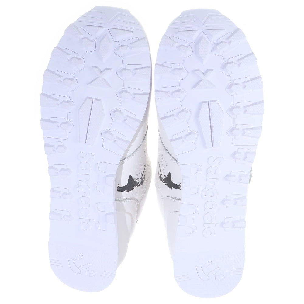 Sangacio(サンガッチョ) Nyus BRANDALISED Pure Whiteニューズ ブランドライズド ピュアホワイト ローカットスニーカー US10/28.0cm ホワイト