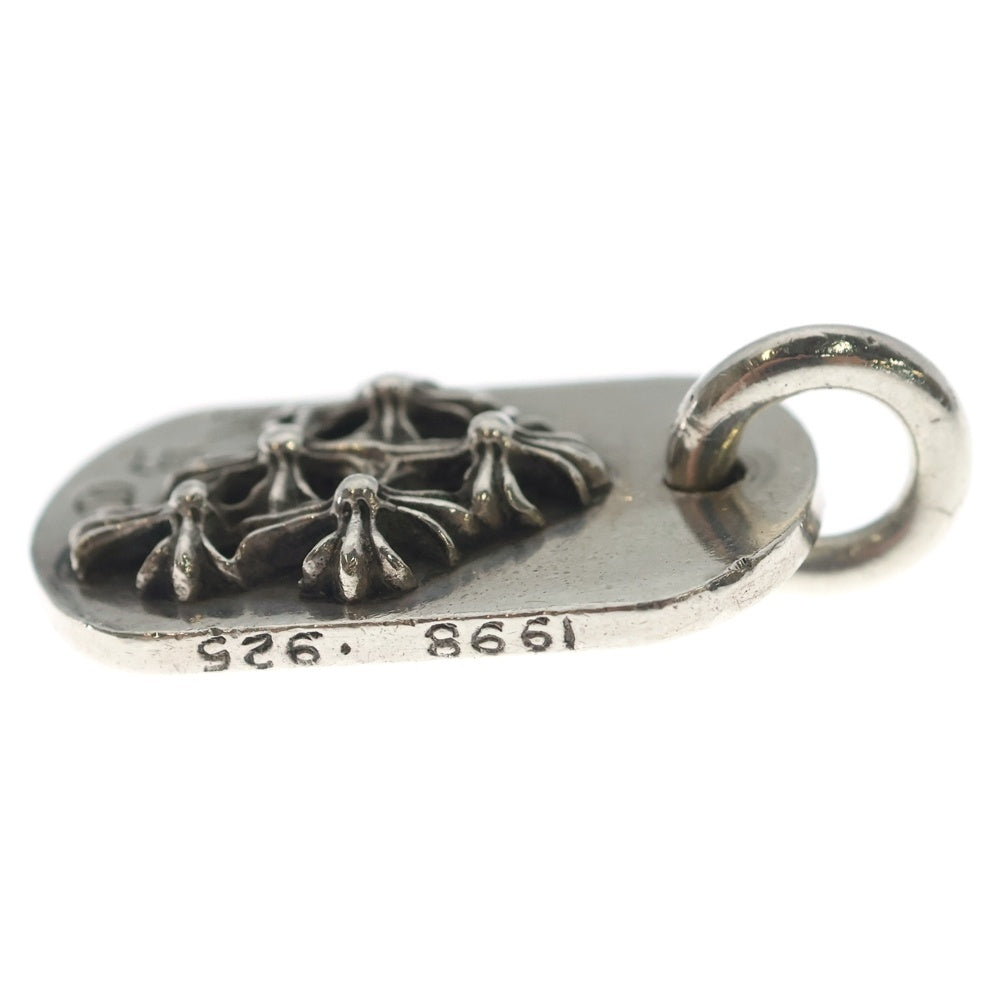CHROME HEARTS(クロムハーツ) RAISED DOGTAG レイズドドッグタグ NYC限定 ネックレストップ シルバー