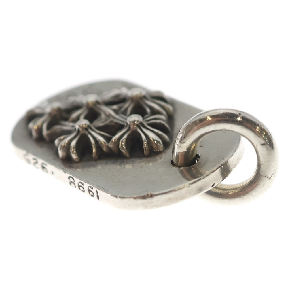 CHROME HEARTS(クロムハーツ) RAISED DOGTAG レイズドドッグタグ NYC限定 ネックレストップ シルバー