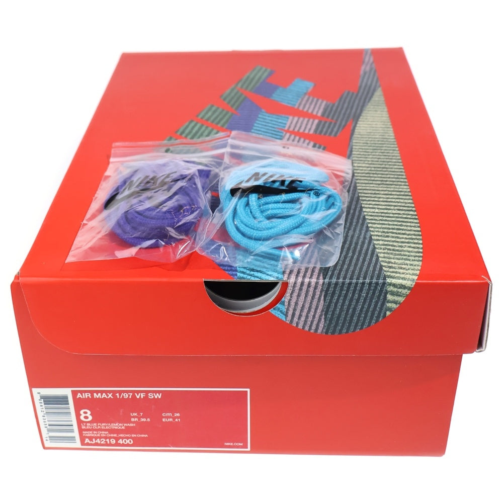 NIKE(ナイキ) ×SEAN WOTHERSPOON AIR MAX 1/97 VF SW AJ4219-400 ショーンウェザースプーン エアマックス97 ローカットスニーカー マルチ US8/26.0cm