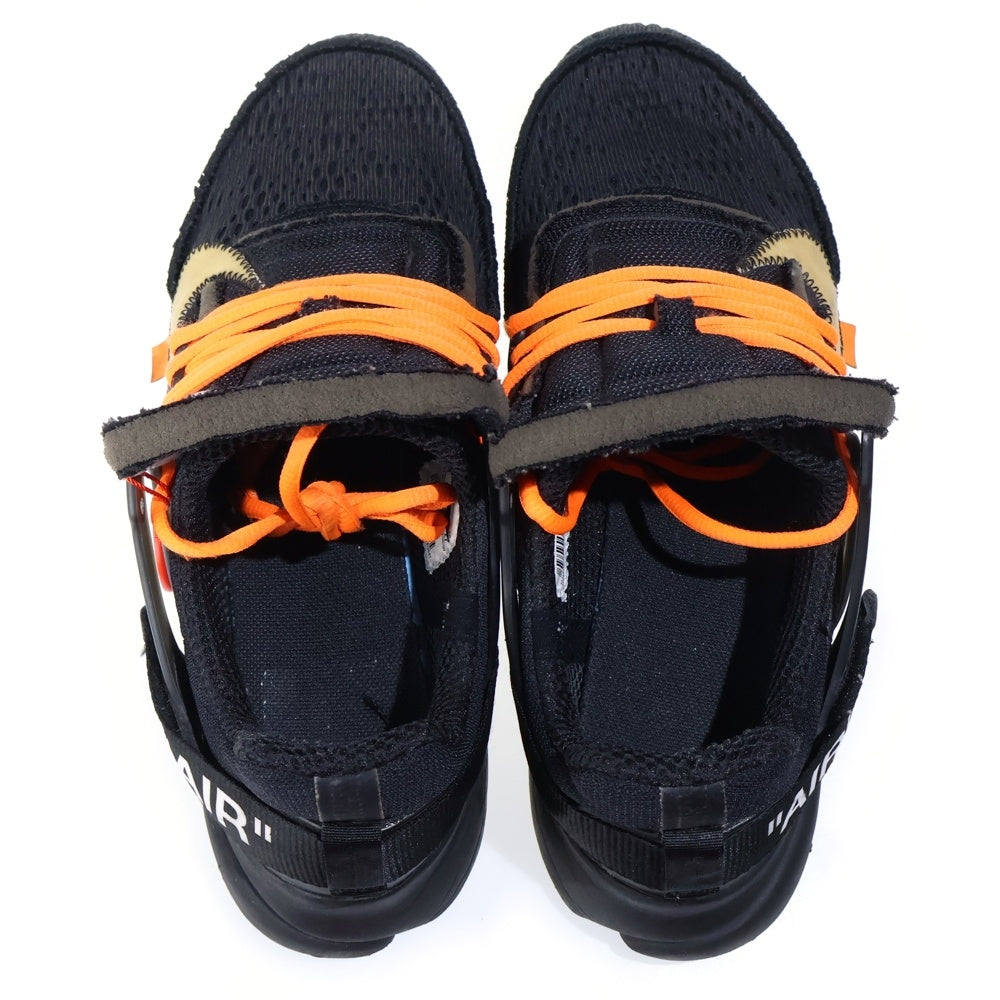 NIKE(ナイキ) ×OFF-WHITE AIR PRESTO AA3830-002 オフホワイト エアプレスト ローカットスニーカー ブラック US9/27.0cm