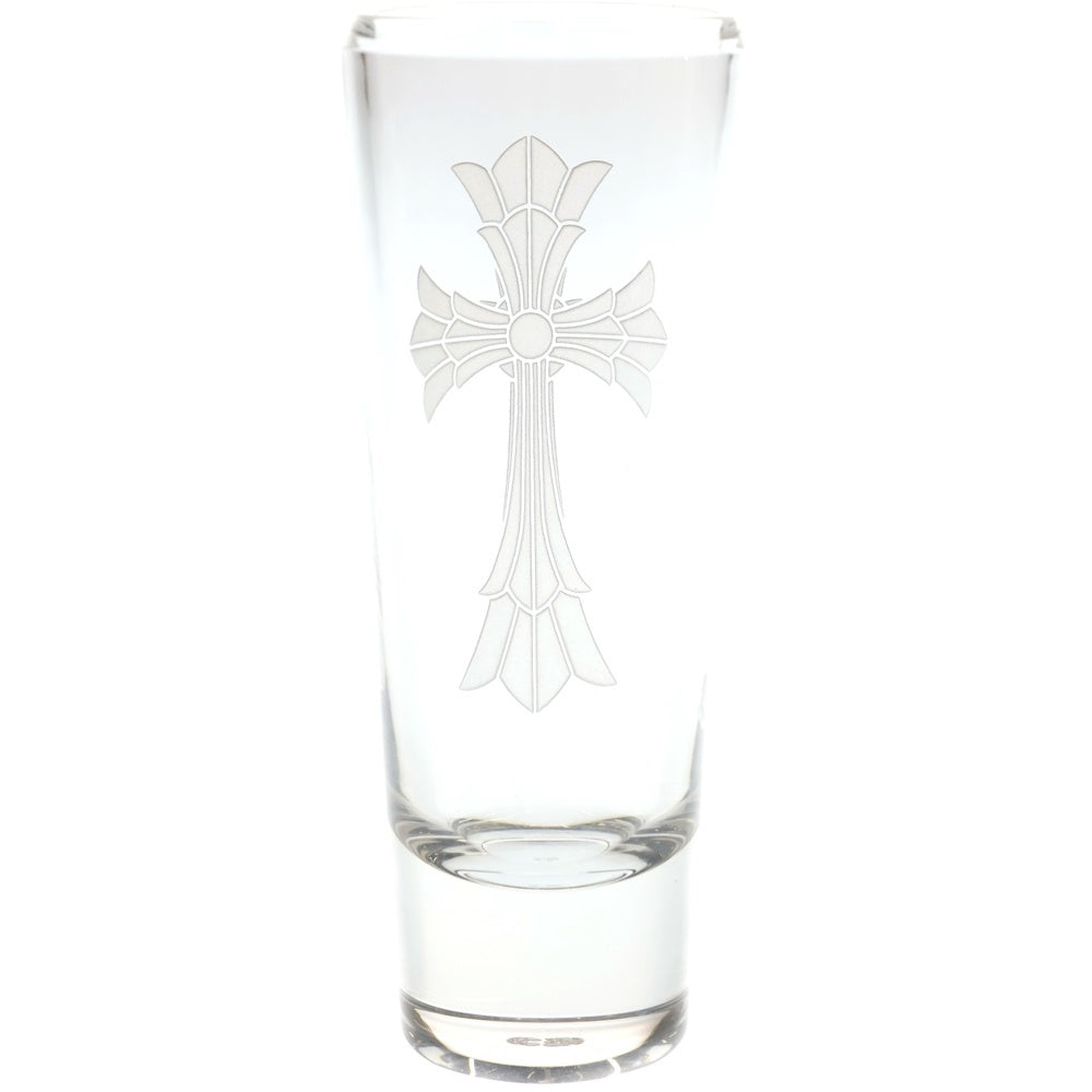 CHROME HEARTS(クロムハーツ) ×BACCARAT バカラ ダブルCHクロスモチーフ ガラス花瓶 小物 クリア ■