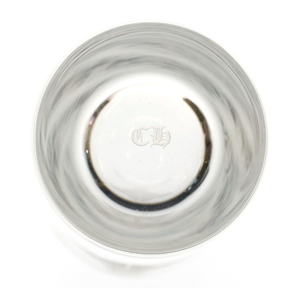 CHROME HEARTS(クロムハーツ) ×BACCARAT バカラ ダブルCHクロスモチーフ ガラス花瓶 小物 クリア ■