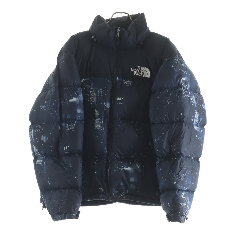 THE NORTH FACE(ザノースフェイス) 18AW ×EXTRA BUTTER NIGHT CRAWLERS NUPTSE JACKET エクストラバター ナイトクロウラーズ ヌプシ ジップアップダウンジャケット NF0A47CU ブラック