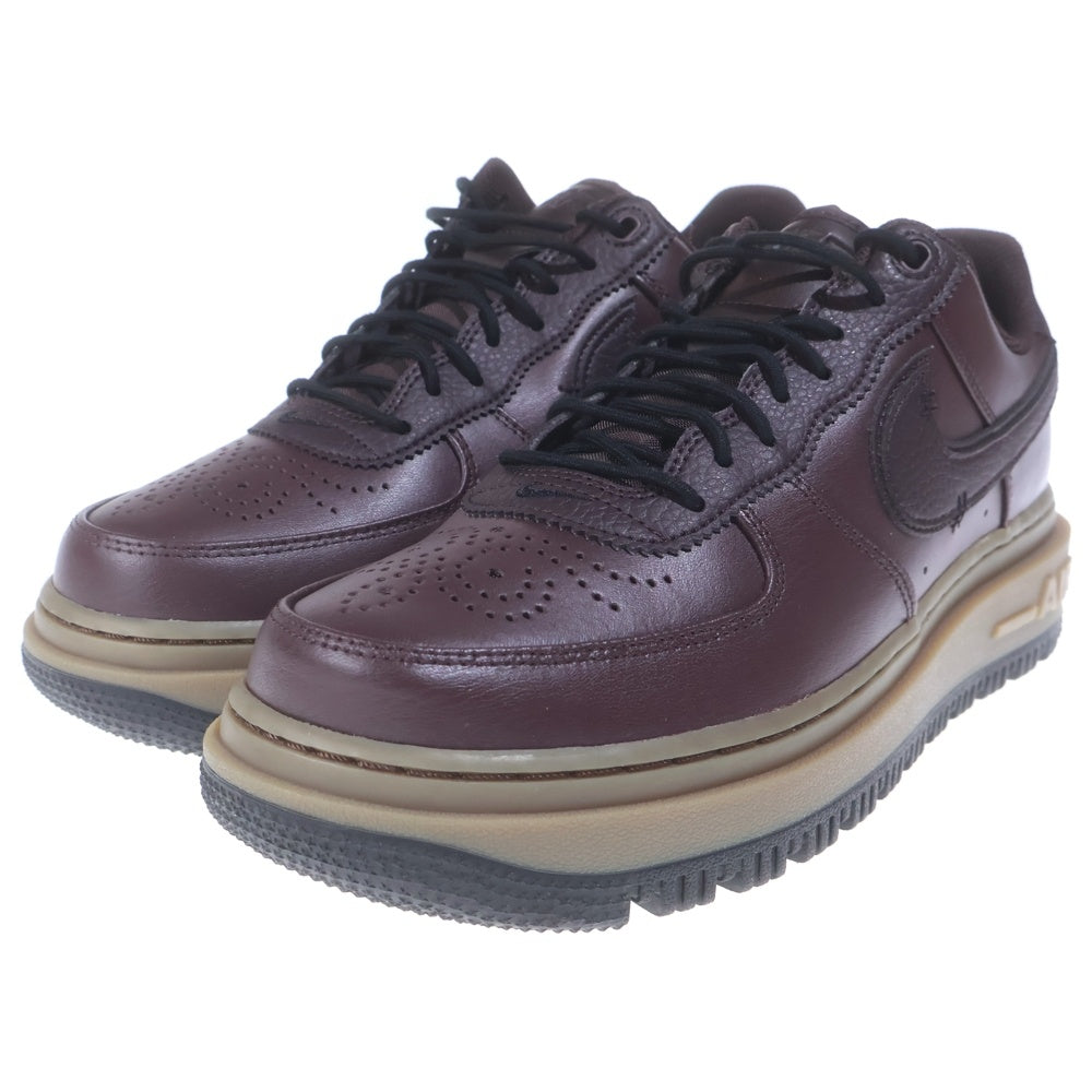 NIKE(ナイキ) AIR FORCE 1 LUXE DN2451-200 エアフォース1 ラックス ブラウンバサルト ローカットスニーカー US9/27.0cm ブラウン